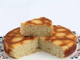 Egg-les suji coconut cake / semolina coconut cake / rawa coconut cake / rava coconut cake