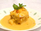 Eggless whole wheat mango tres leches