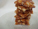 Jaggery (gur) chikki / gajak