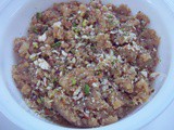Leftover chapati halwa