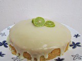 Lemon cake with frosting
