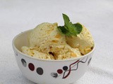 Mango ice-cream