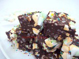 Nutella marshmallow squares