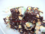 Nutella marshmallow squares