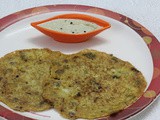 Oats pancake / oats chila