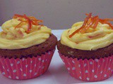 Orange cup cake