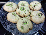 Pistachio cookies