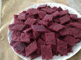 Rashmi patil - beetroot coconut burfi