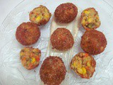 Semolina / suji veg balls