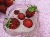 Strawberry srikhand