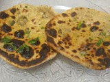 Stuffed tandoori parantha / tandoori kulcha / tandoori aloo kulcha