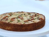 Whole wheat mawa cake / khoya cake / egg-less mawa cake/ egg-less khoya cake / eggless whole wheat mawa cake