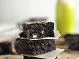 Cocoa Brownies with Walnut and Brown Butter