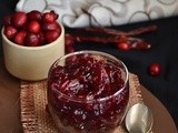 Cranberry Chutney..My twist