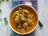 Soya Chunk Masala Curry using Coconut milk