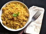 Soya Chunk Pulao