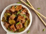 Tofu Pepper Manchurian