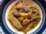 Bengali Curry Made With Danta,Jackfruit Seeds And Shrimps