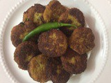 Bengali Recipe–Postor Bora/Poppy Seeds Fritters