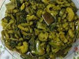 Bitter Gourd With Eggplant/Karela With Binjal/ Uchche–Begun