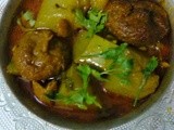 Bottle Gourd Gravy / Bengali Lau Borir Jhol