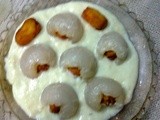 Dessert With Stuffed Lychees/Stuffed Lichu In Kheer