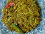 Dry Dish Of Kachki Fish / Kachki Macher Paturi