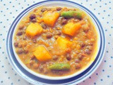 Easy To Make Side Dish–Kala Chana (Black Chickpeas) Curry