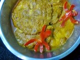 Fish Egg (Roe) Curry / Fish Egg Omelette In Gravy