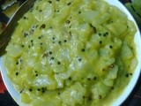Healthy Papaya Curry/Raw Papaya Stew/Papaya Shukto