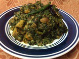 Healthy Recipe—Bathua Leaves(Chenopodium) And Vegetables/Betho Shag Recipe