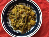 Healthy Side Dish–Drumstick Curry (Diabetes Friendly)/Sojne Datar Torkari
