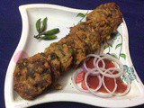 Healthy Snacks—Vegetables Kabab With Winter Vegetables