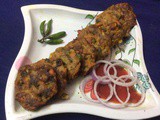 Healthy Snacks—Vegetables Kabab With Winter Vegetables