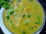 Healthy Vegetable Dal / Split Bengal Gram With Vegetables