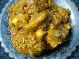 Spicy Mutton Gravy/Mutton Kosha/Rich Mutton Curry