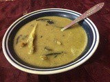 Urad (Biuli) Dal With Fish Head/Lentils With Fish Head