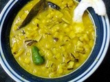 Veg. Sweet Chana Dal With Coconut/Cholar Dal With Narikel