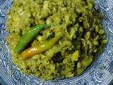 Vegetarian Side Dish – Drumstick Flowers Curry / Sojne fuler Torkari