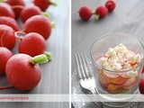 Radish and orange salad