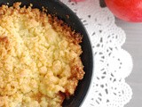 Red prune crumble