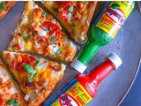 3 Meat Spicy French Bread Pizza