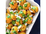 Air Fryer Greek Potatoes Recipe with Garlic Lemon