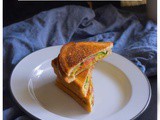 Avocado Tomato Grilled Cheese Sandwich