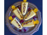 Best Ever Vegan Rose Mango Lassi Popsicles