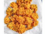 Cabbage Moong Dal Pakoda (Moong Lentil Fritters)