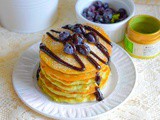 Coconut Matcha Pancakes (Vegan-Glutenfree)