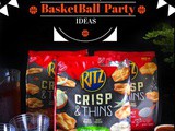 Fun and Easy Basketball Party Ideas ( #SnackBracket )