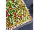 Greek Lamb Mince Flatbread Pizza – Skinny & Ready in 8 minutes