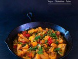 Healthy Indian Cauliflower and Peas Recipe